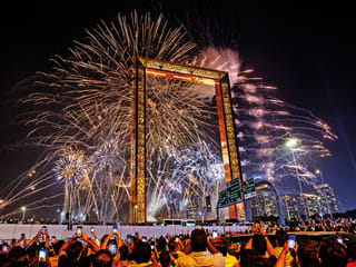 Spectacular fireworks light up UAE to welcome New Year 2025