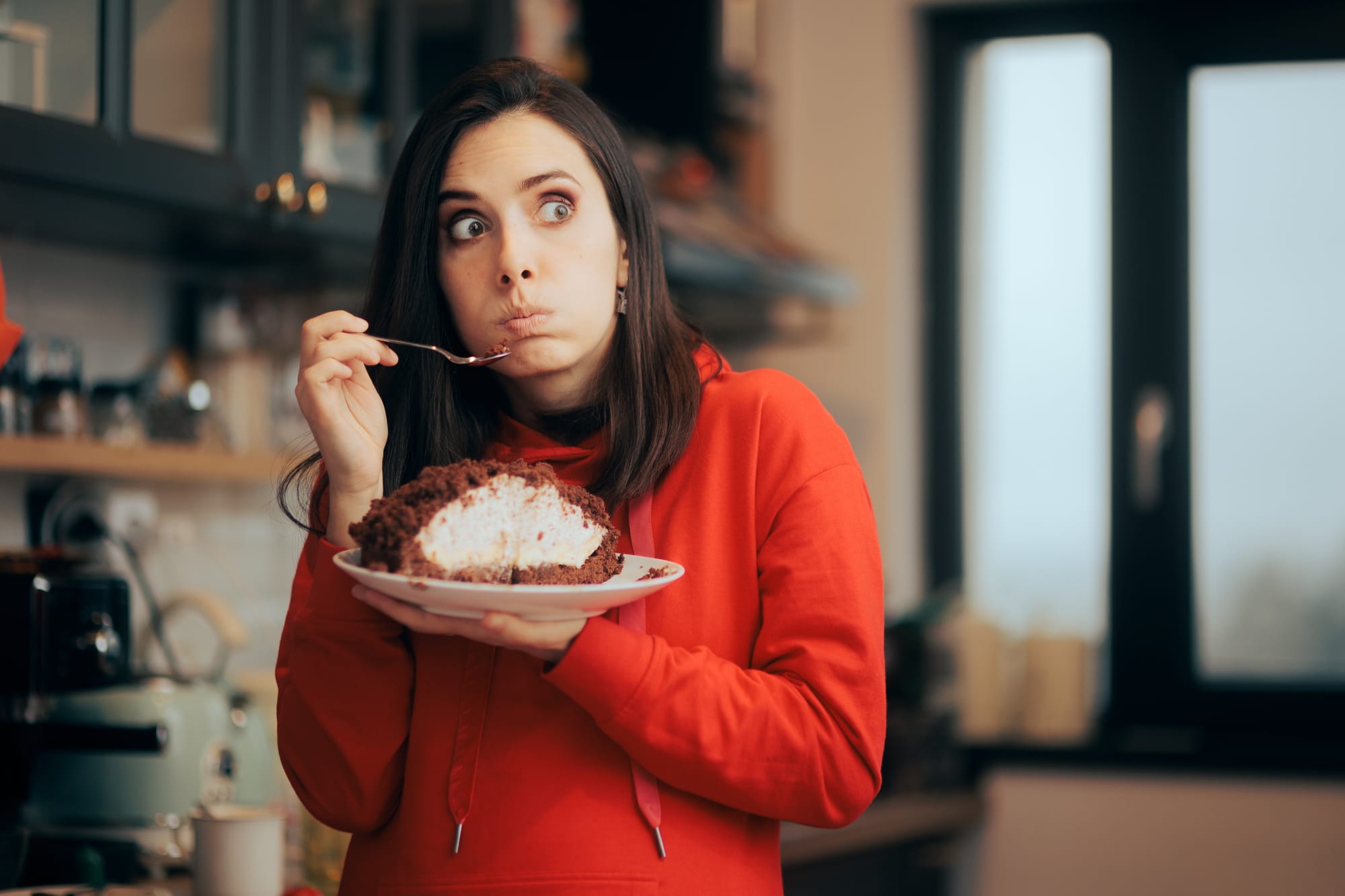 As the hunger turns unbearable, your body goes into survival mode. It senses the lack of consistent energy intake and slows down the metabolism to conserve energy.