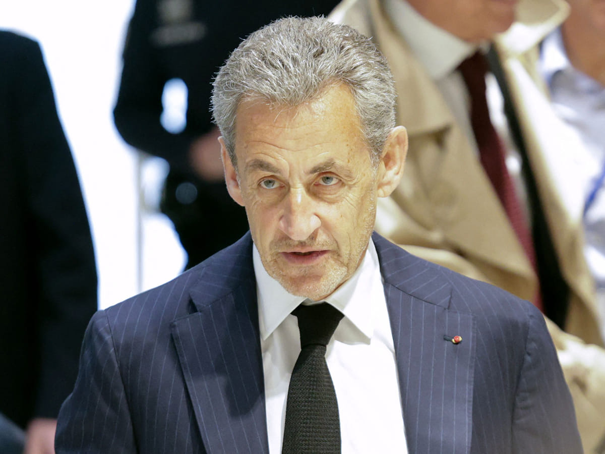 Former French president Nicolas Sarkozy