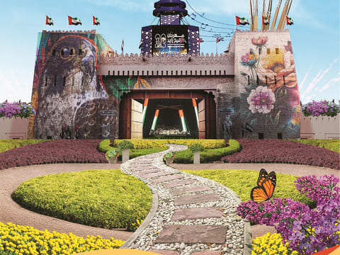The Abu Dhabi Flower Festival will run till January 19.