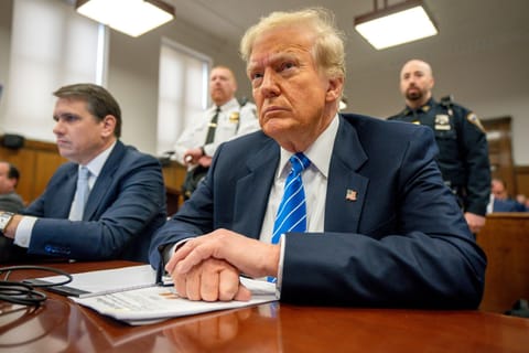 Former President Donald Trump's hush-money criminal trial