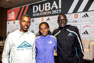 Elite runners target new year success at Dubai Marathon 2025