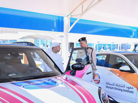 The service is the result of a collaboration between Sharjah Police and Sharjah Driving Institute