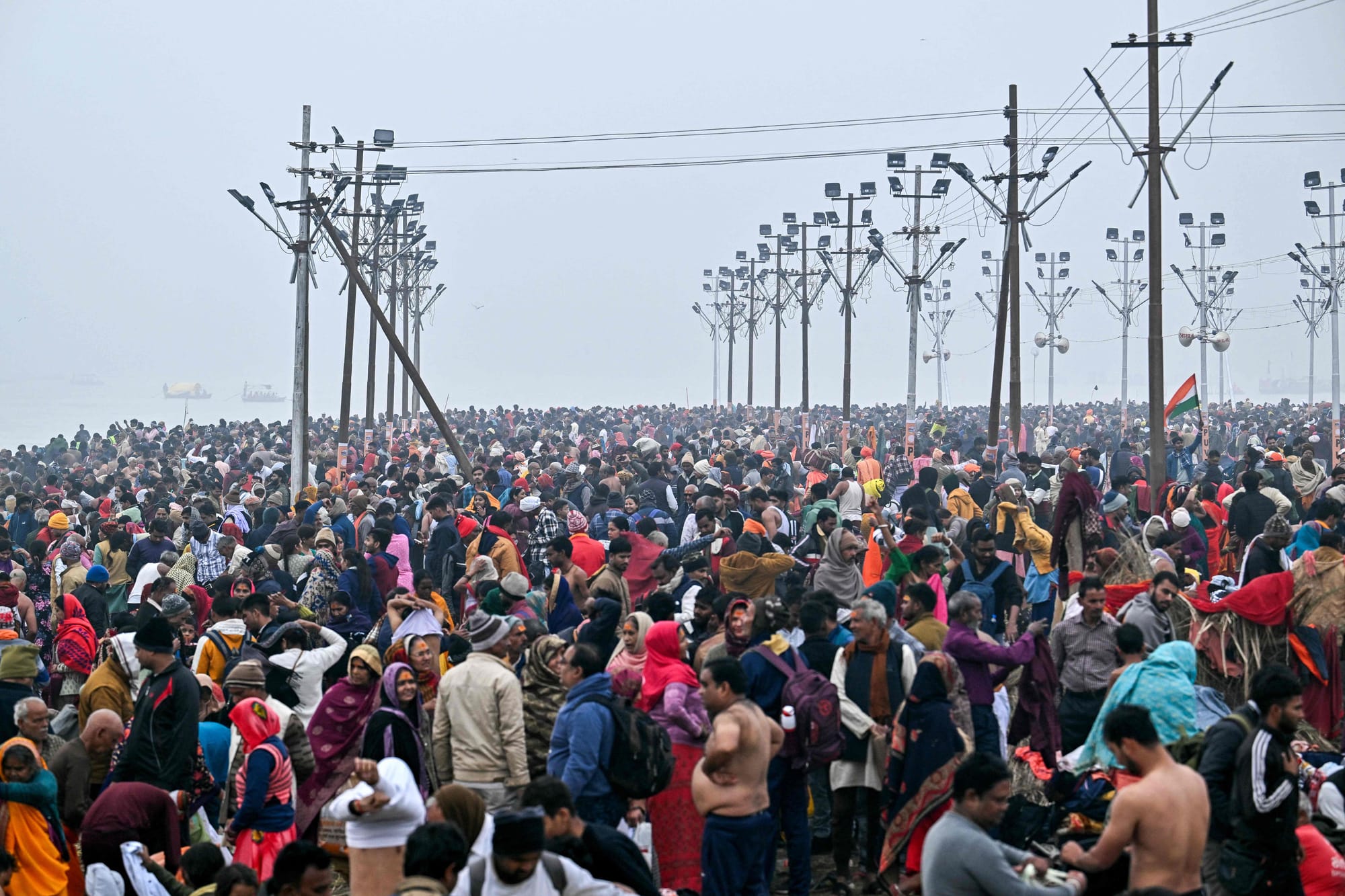 The six-week Maha Kumbh Mela, or Great Pitcher Festival, began in India on Monday, marking a monumental Hindu event that is set to become the world’s largest gathering, showcasing religion, spirituality, tourism, and crowd management.