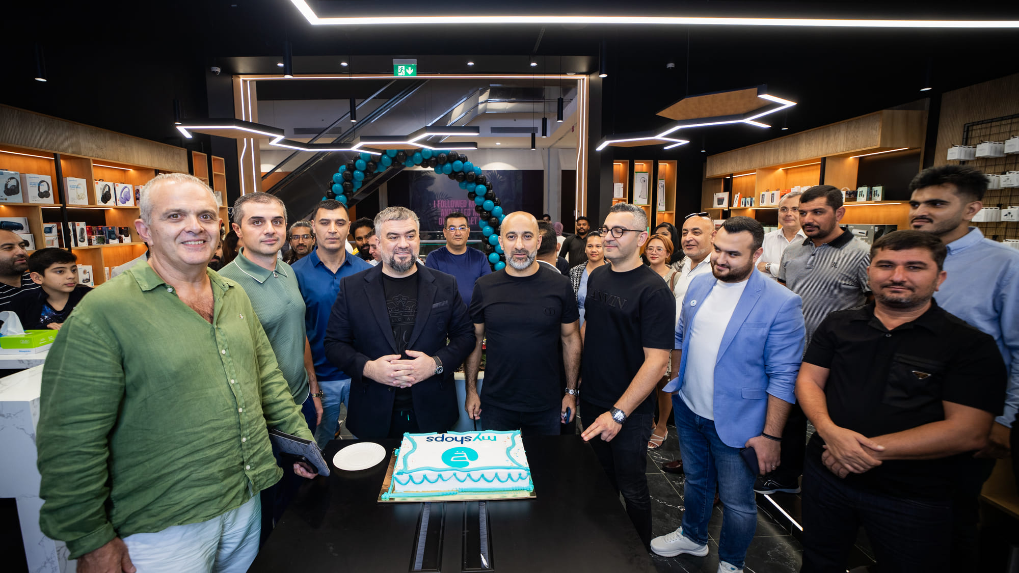 Emil Isgandarov, CEO of MyGroup, during the opening of MyShops at Dubai Outlet Mall