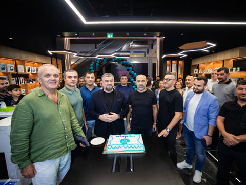 Emil Isgandarov, CEO of MyGroup, during the opening of MyShops at Dubai Outlet Mall 
