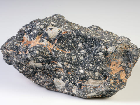 The NWA 12691 meteorite,  discovered in the Western Sahara desert in January 2017, will be on display at the Natural History Museum Abu Dhabi