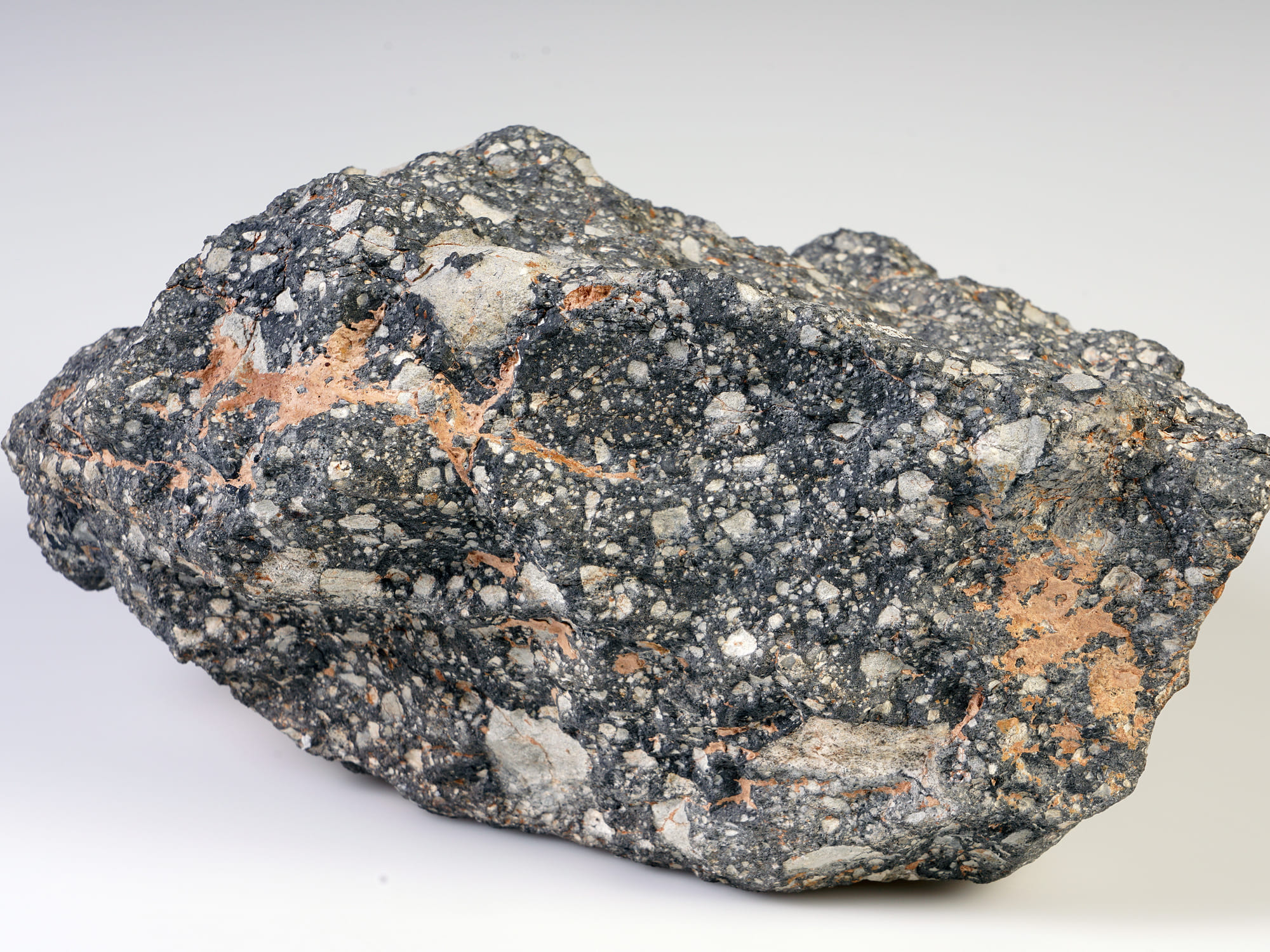 The NWA 12691 meteorite,  discovered in the Western Sahara desert in January 2017, will be on display at the Natural History Museum Abu Dhabi