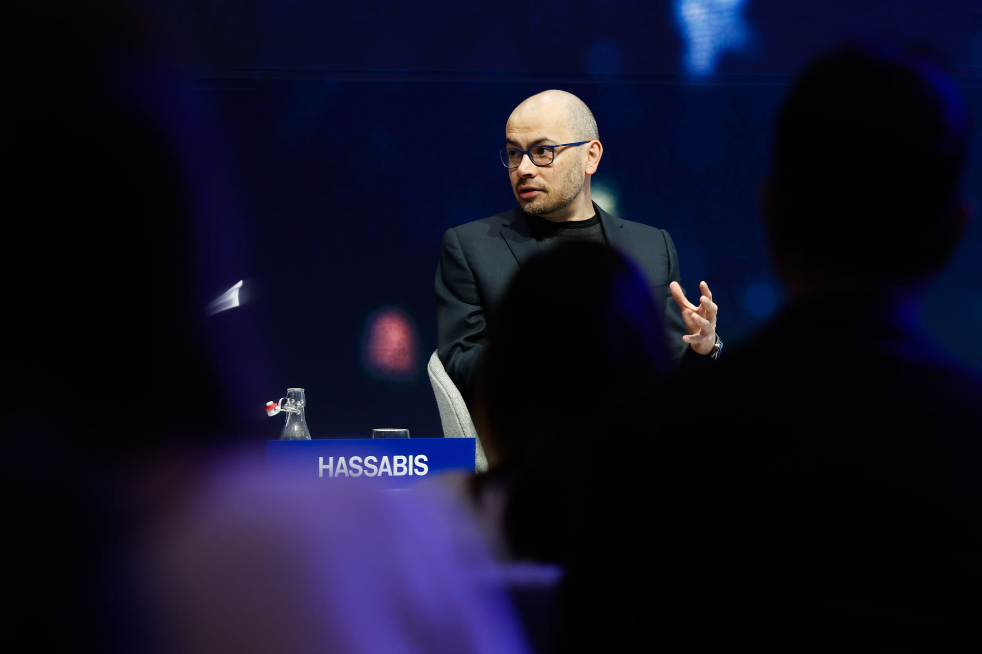Demis Hassabis during the Opening Day Of World Economic Forum (WEF) 2025