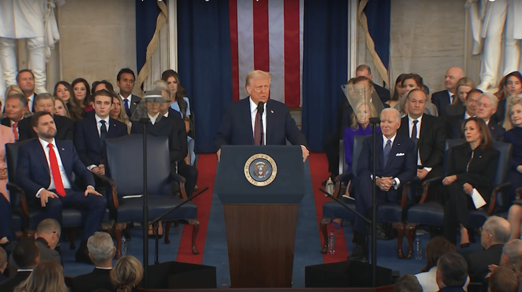 President Trump is wasting no time. Immigration is one of his key campaign promises and that's where he's focused on Day One: Trump declared a national emergency at the border and is sending US troops to the US-Mexico border.
