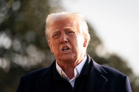 President Trump Departs White House For North Carolina