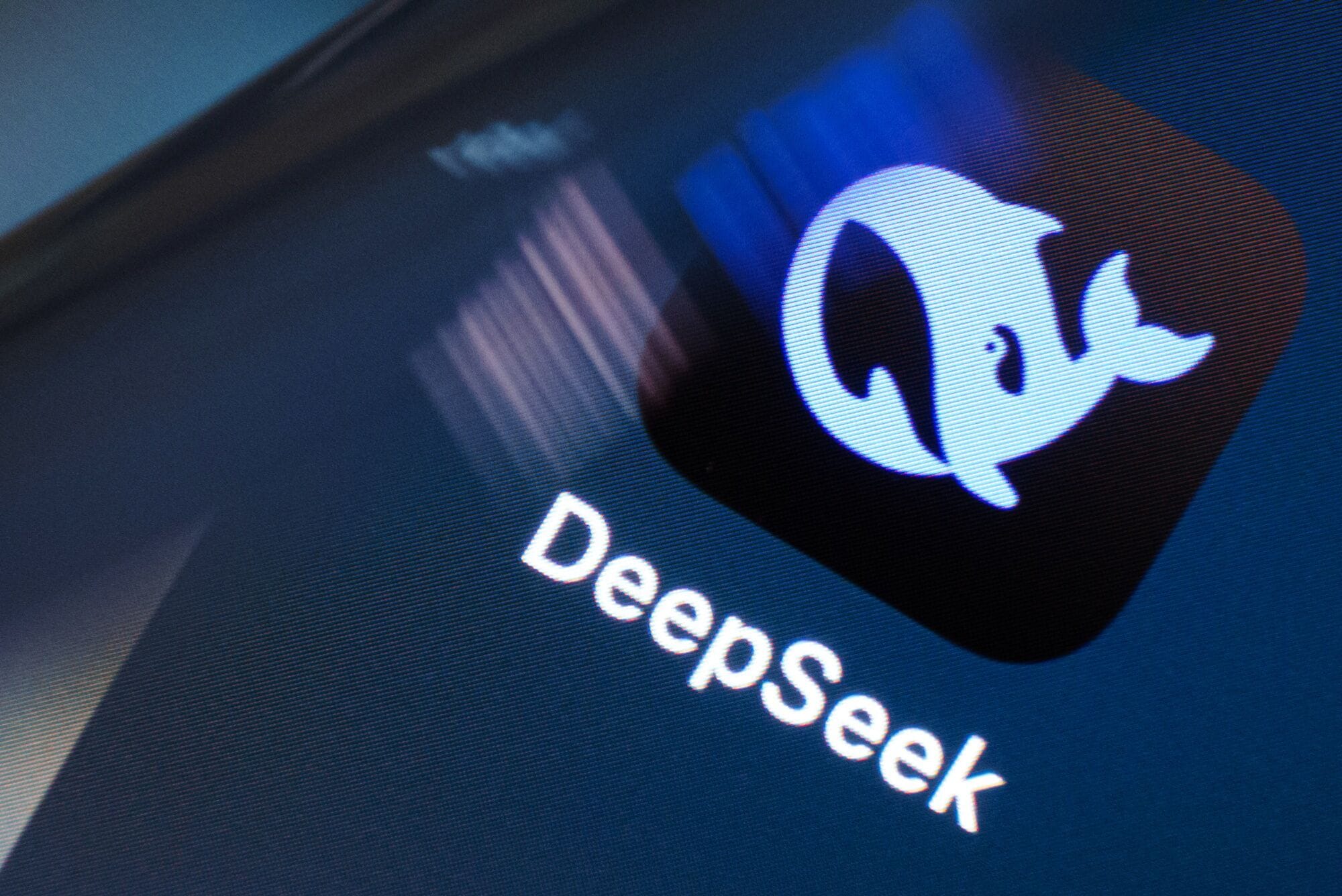 The DeepSeek app.