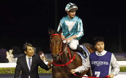 Romantic Warrior, darling of Hong Kong racing, didn't disappoint as he won the 1,800-metre G1 Jebel Hatta (presented by Longines), one of the feature races of Meydan’s Fashion Friday meeting.