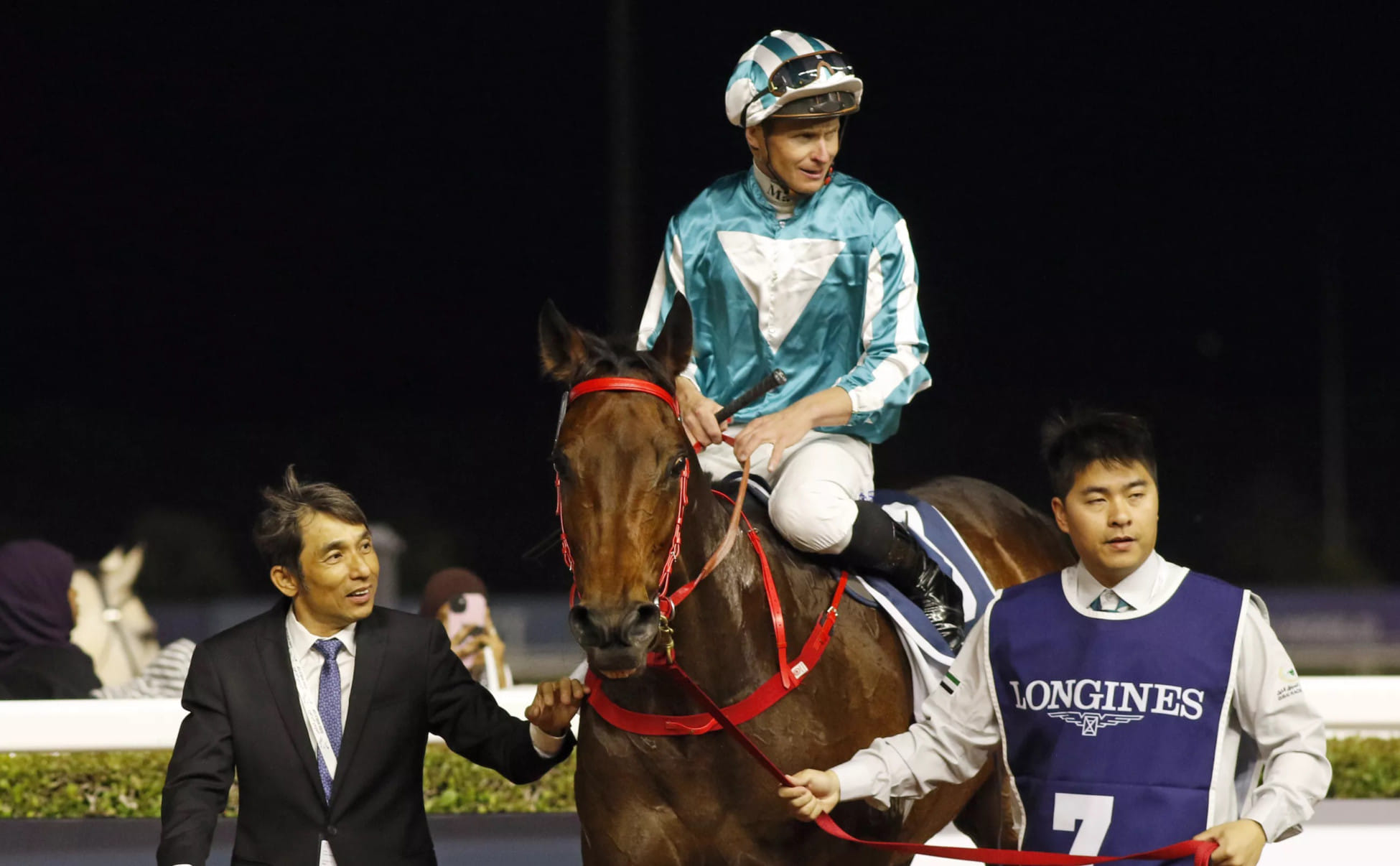 Romantic Warrior, darling of Hong Kong racing, didn't disappoint as he won the 1,800-metre G1 Jebel Hatta (presented by Longines), one of the feature races of Meydan’s Fashion Friday meeting.