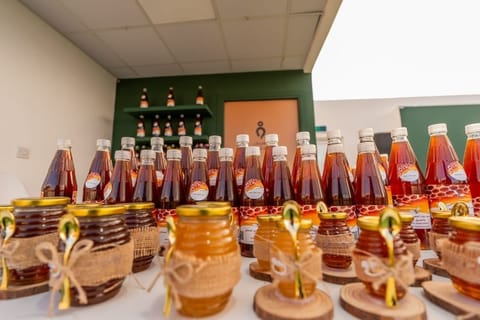 The festival includes 100 beekeepers from across the UAE, along with 60 specialised companies in honey production and beekeeping.
