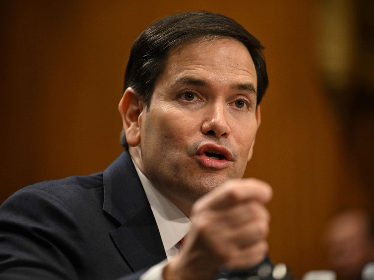 US Secretary of State Marco Rubio.