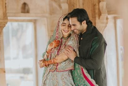 Pakistani actors Mawra Hocane and Ameer Gilani tie knot 
