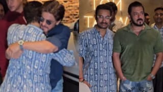 Video: Bollywood titans Shah Rukh Khan, Aamir Khan and Salman Khan reunite for Loveyapa screening