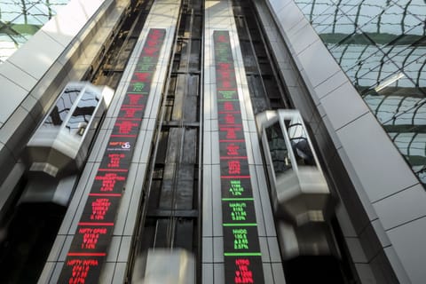 Inside the National Stock Exchange of India as bourse plans for IPO.