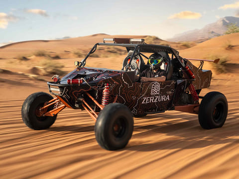 Zerzura’s signature dune buggy experience 