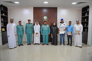 Residents reporting traffic violations honoured in this emirate