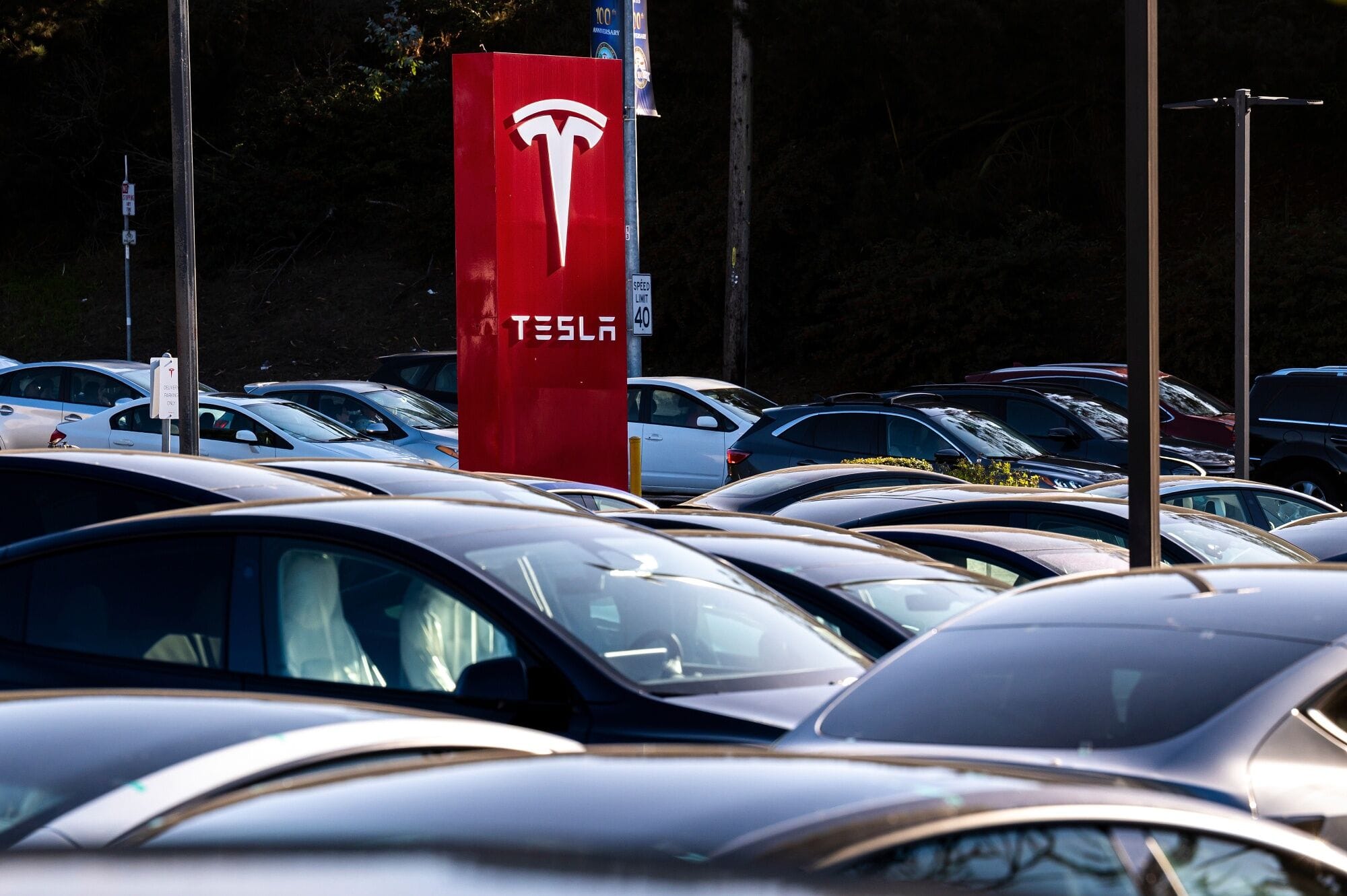 Tesla shares currently trade at 119 times projected earning. 