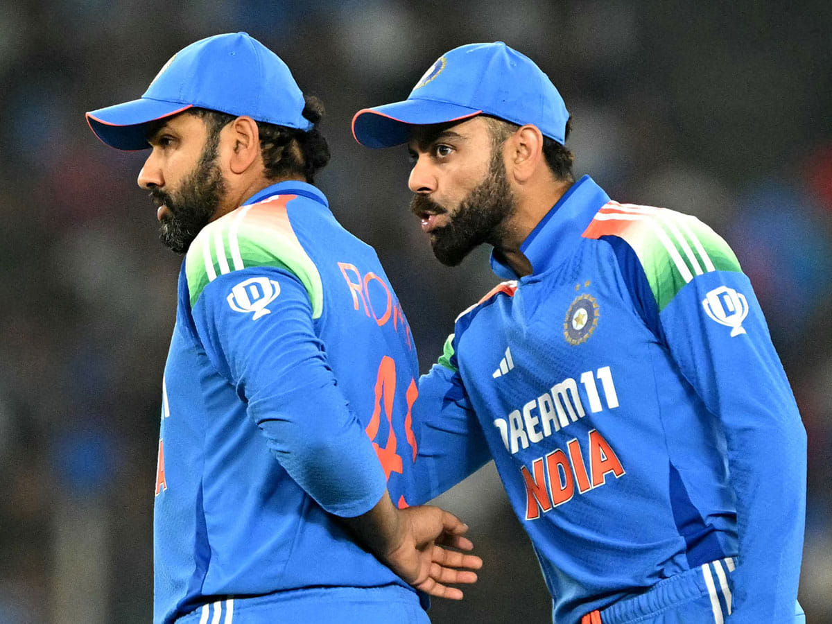 Rohit Sharma and Virat Kohli