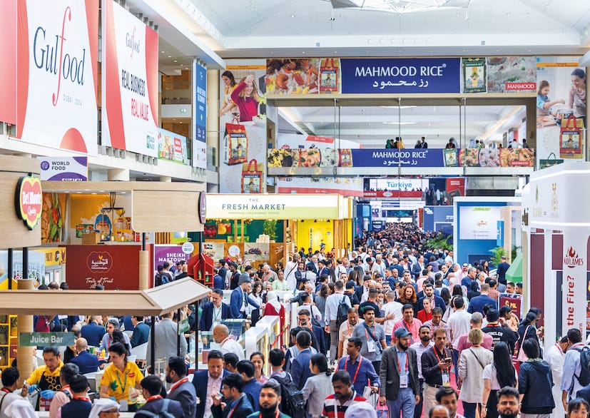 Gulfood takes place across 24 halls at Dubai World Trade Centre
