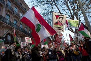 Lebanese activist released after 40 years in French jail