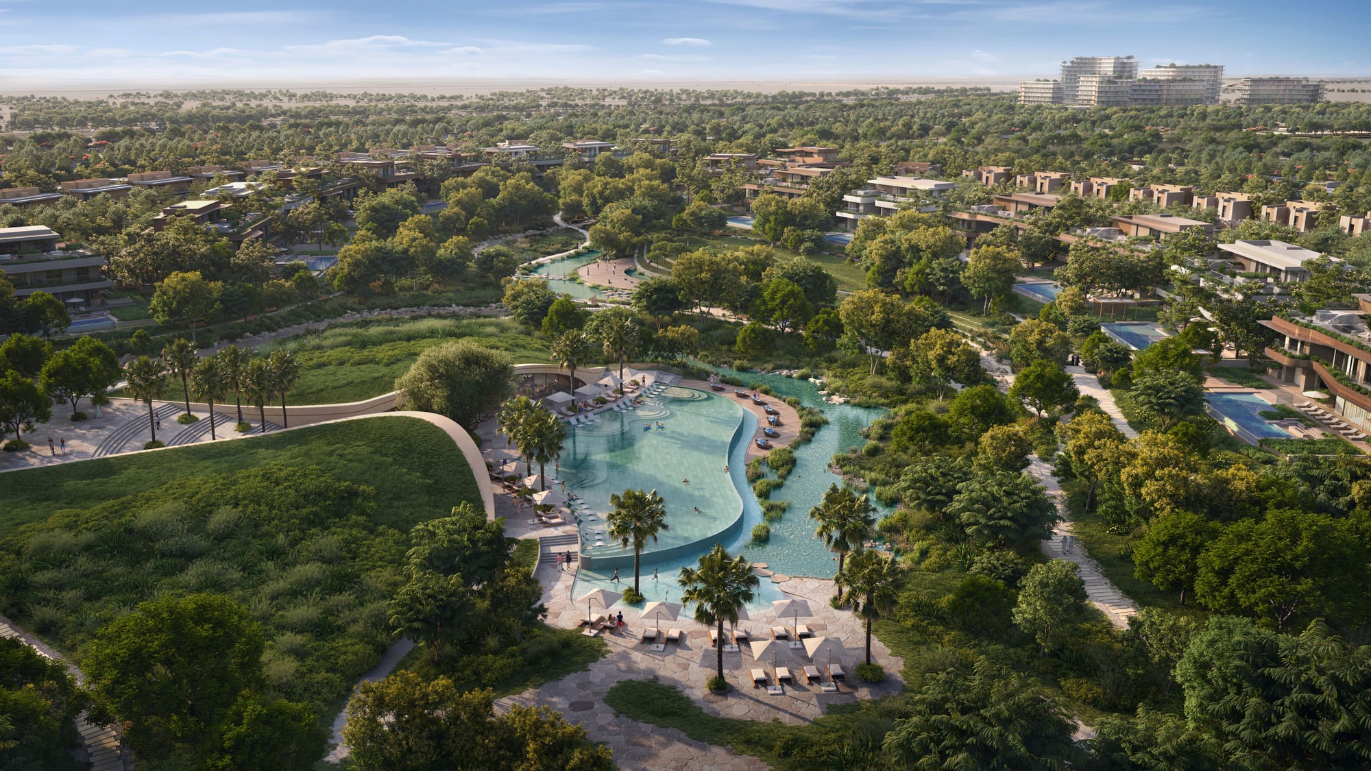 Aldar makes a point of designing The Wilds to be true to its name. This is the developer's third residential community in Dubai. 