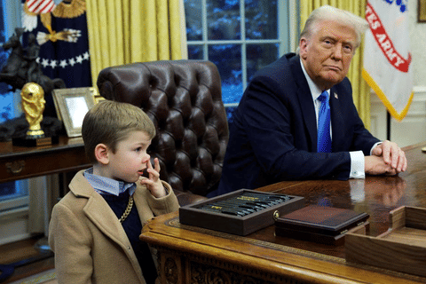 Elon Musk recently brought his son, X Æ A-Xii, known as X, to the Oval Office.