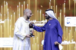 Sheikh Mohammed crowns Moroccan social worker as Arab Hope Maker