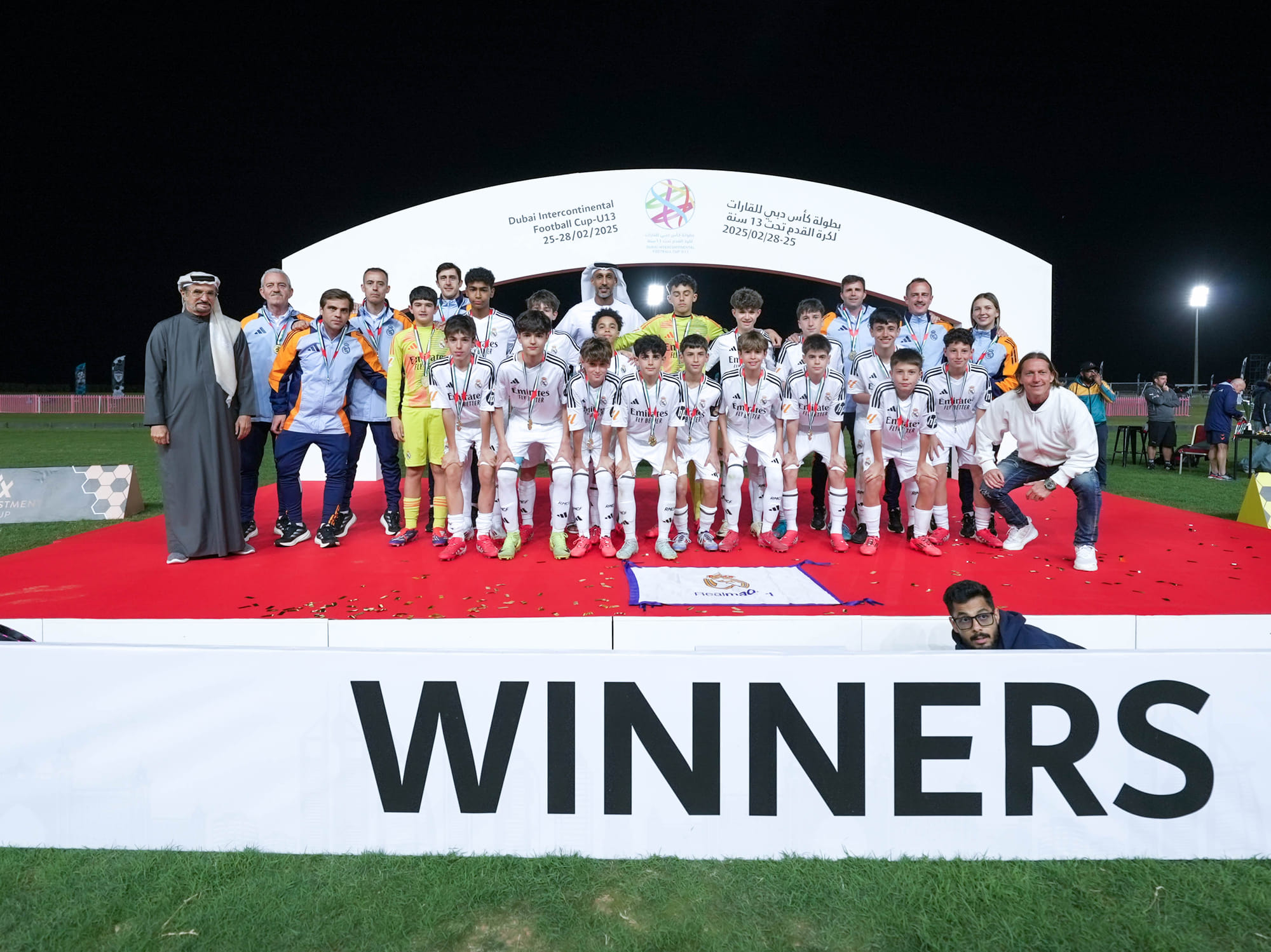 Real Madrid beat Celta Vigo 2 — 1 in the final match to win the golden cup.