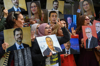 Tunisia opposition figures go on trial on state security charges