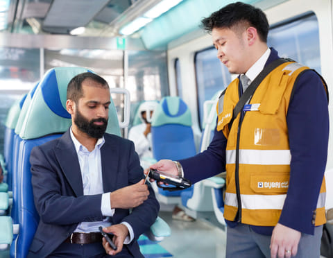 RTA is using new advanced digital platform to streamline passengers' inspection on Dubai Metro and Trams