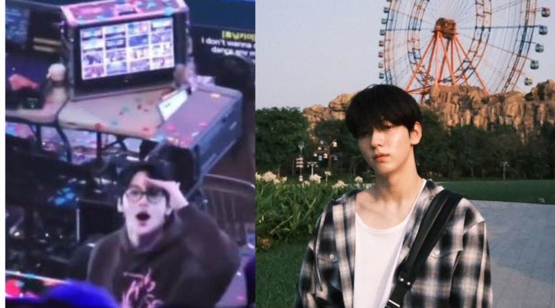 Soobin was rather excited to see his mother during his concert in Seoul. 