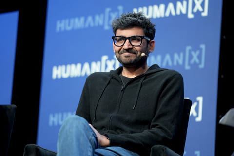 Parag Agrawal speaks onstage during the HumanX AI Conference 2025 at Fontainebleau Las Vegas on March 10, 2025 in Las Vegas, Nevada.