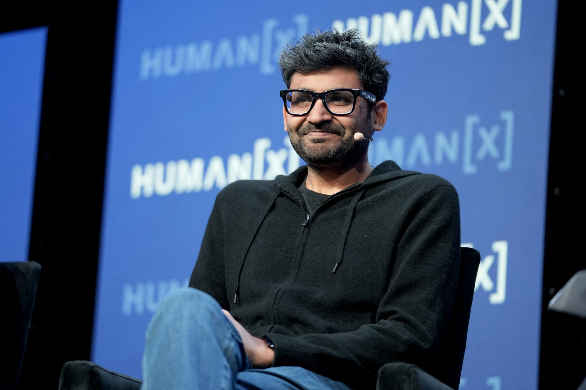 Parag Agrawal speaks onstage during the HumanX AI Conference 2025 at Fontainebleau Las Vegas on March 10, 2025 in Las Vegas, Nevada.