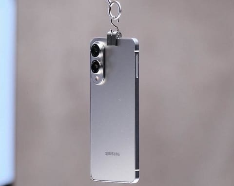 Photo of the Samsung Galaxy S25 Edge as leaked by 