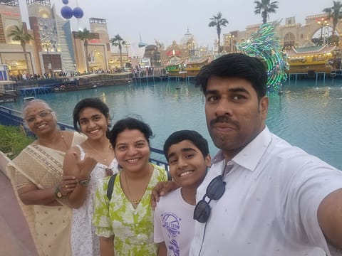 Nikhil Pramod Ghatkar, a taxi driver, reunited with his family after two years. 