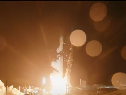 The launch of Etihad-SAT, the UAE’s first Synthetic Aperture Radar (SAR) satellite, today.