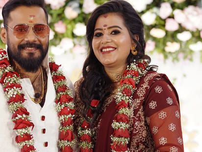 Actor Bala with his former wife Elizabeth Udayan