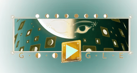 Google celebrates March’s final Half Moon with interactive doodle