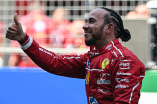 Hamilton rubbishes claims he’s lost faith in Ferrari