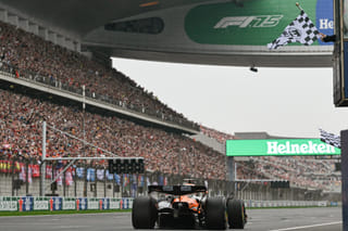 File photo of the Shanghai International Circuit in Shanghai on March 23, 2025. 
