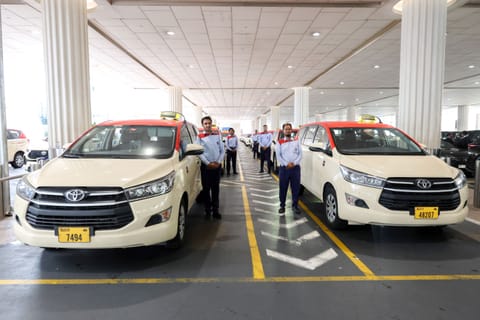Currently, travellers arriving at DXB and DWC can also ride-hailing applications Uber and Careem to hail rides. 