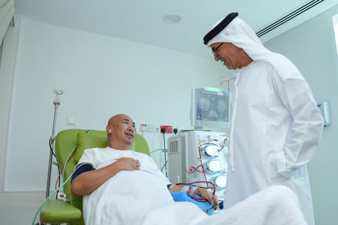 The centre provides vital care for Abu Dhabi residents living with kidney failure.