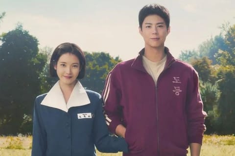 IU and Park Bo-gum in When Life Gives You Tangerines: The slice-of-life drama swept awards at the Baeksang Arts Awards. 
