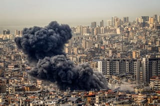 Israeli jets carried out three strikes on Beirut's southern suburbs -- two without prior warning -- according to the state news agency.