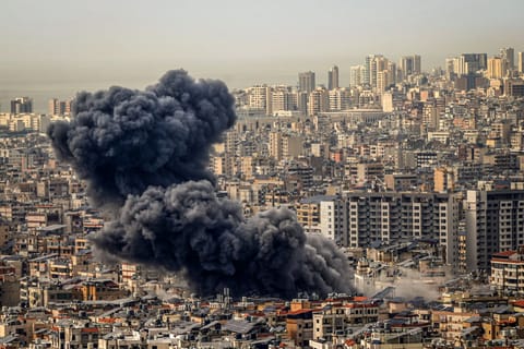 Israeli jets carried out three strikes on Beirut's southern suburbs -- two without prior warning -- according to the state news agency.